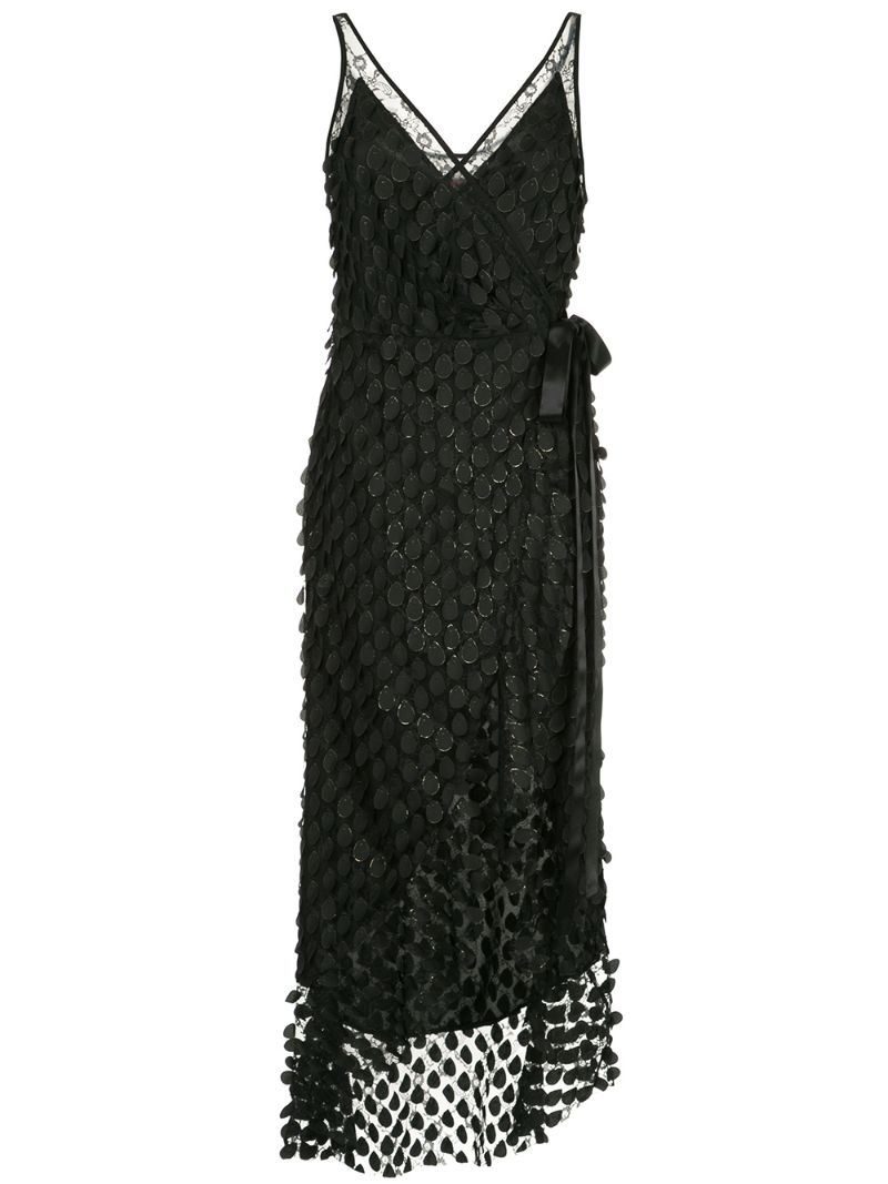 Manning Cartell Embroidered Flared Midi Dress