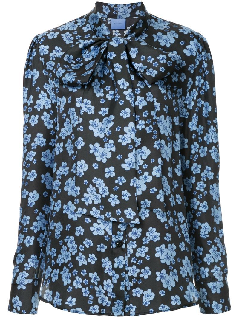 MacGraw Illumination Pussy Bow Blouse