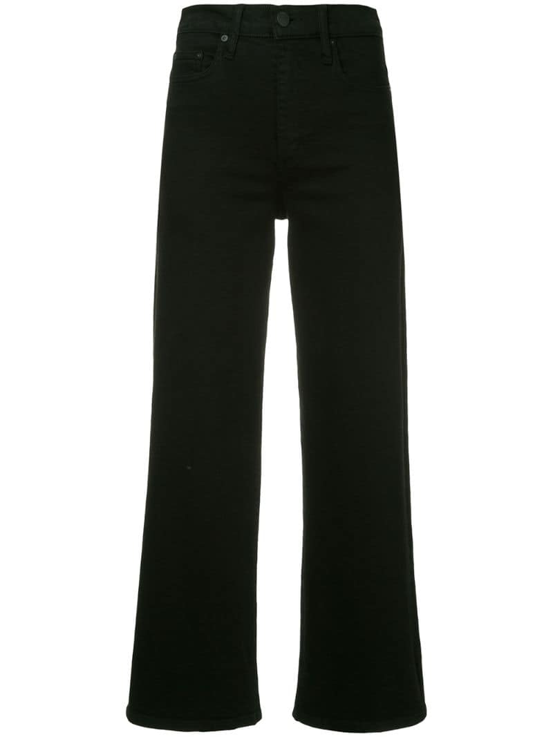 Nobody Denim Flare Cropped Jeans