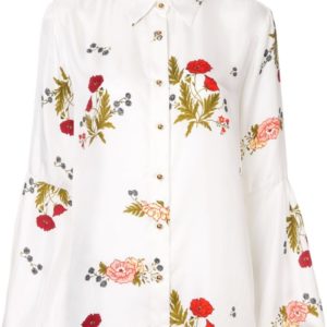 MacGraw Bonlour Floral Print Blouse