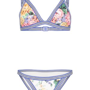Zimmermann Allia Floral Print Bikini