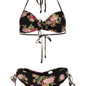 Zimmermann Honour Floral-Print Bikini