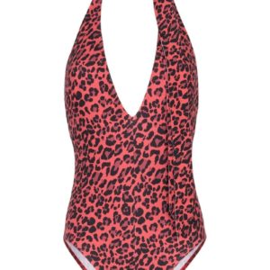 Zimmermann Sculpt Leopard-Print Swimsuit