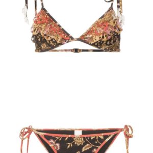 Zimmermann Veneto Floral Print Bikini