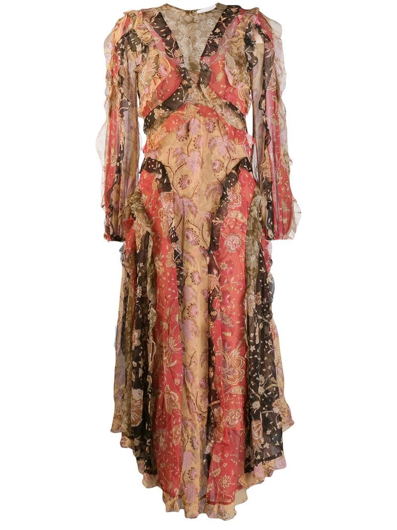 Zimmermann Floral Patchwork Dress