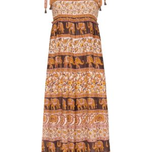Zimmermann Elephant Paisley Smocked Jumpsuit