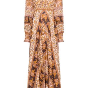 Zimmermann Suraya Elephant-Paisley Maxi Dress