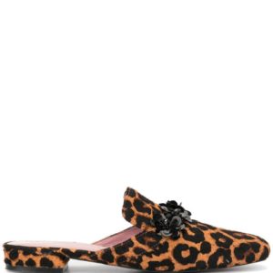 MacGraw Margot Leopard Print Slip-On Loafers