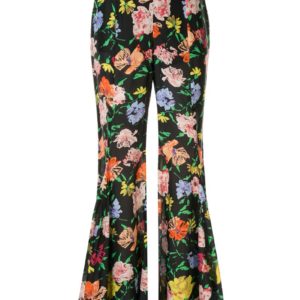 Alice McCall Floral Picasso Flared Trousers