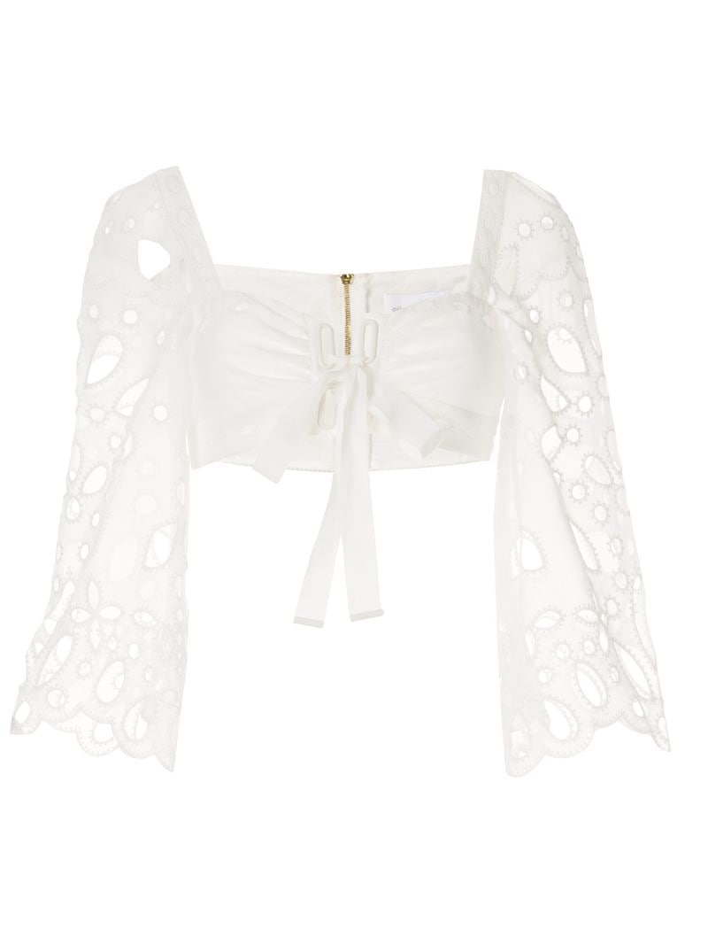 Alice McCall Baudelaire Cut-Out Crop-Top