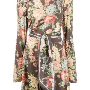 Zimmermann Espionage Ruched Mini Dress