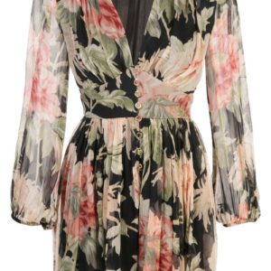 Zimmermann Peony Print Mini Dress