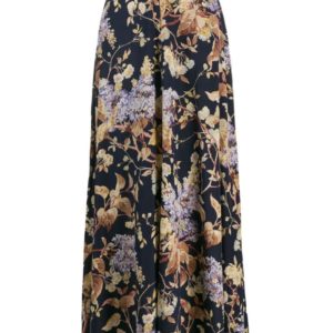 Zimmermann High Waisted Printed Skirt