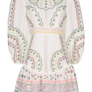 Zimmermann Broderie Anglaise Cotton Dress