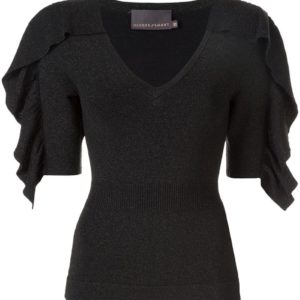 Ginger & Smart Revel Knit V-Neck Top