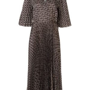 Ginger & Smart Chronicle Sunray-Pleated Dress