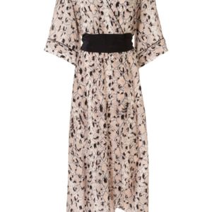 Ginger & Smart Venom Snakeskin-Print Dress