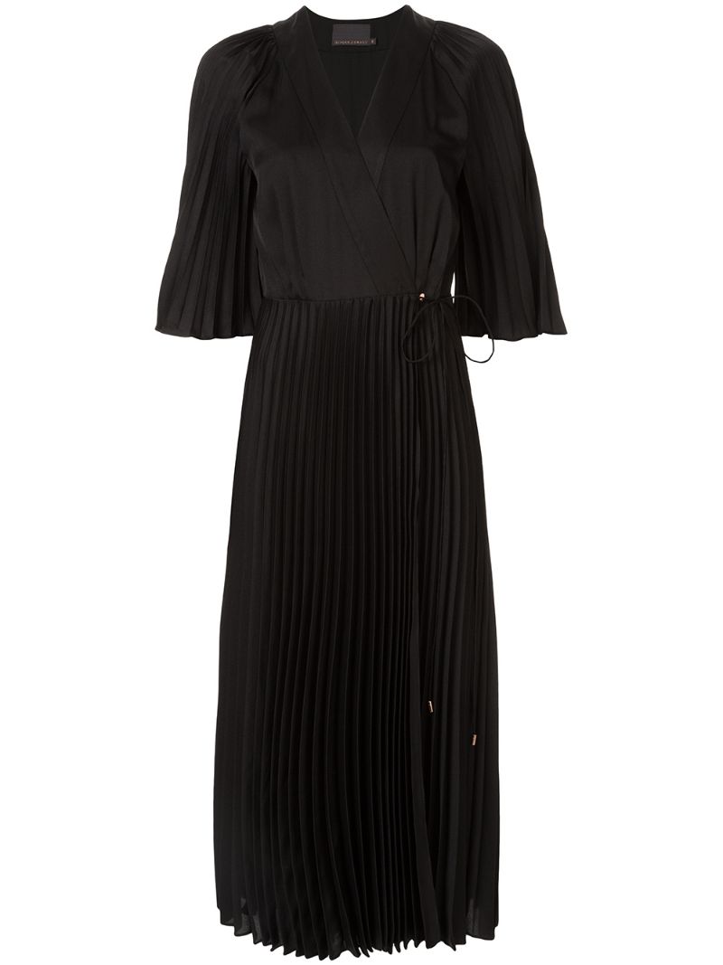 Ginger & Smart Provincial Sunray-Pleated Dress