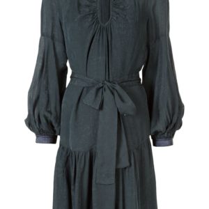 Ginger & Smart Panacea Snakeskin-Effect Dress