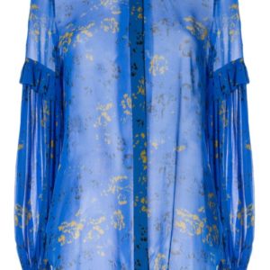 Ginger & Smart Aquiver Printed Blouse