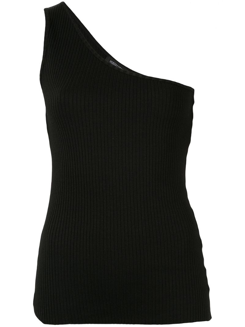 Nobody Denim Luxe One Shoulder Tank Top