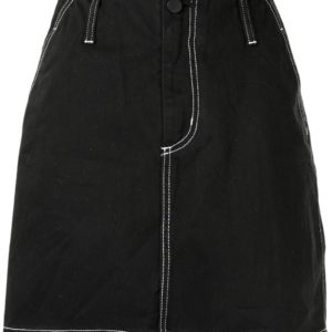 Nobody Denim Nero A-Line Denim Skirt