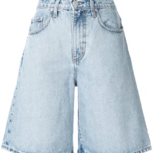 Nobody Denim Tidal High-Waisted Denim Shorts