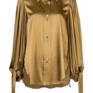 Ellery Monpi Ballon-Sleeve Shirt