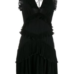 Zimmermann Sleeveless Ruffle Trimming Dress