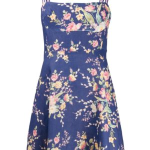 Zimmermann Zinnia Floral-Print A-Line Mini Dress