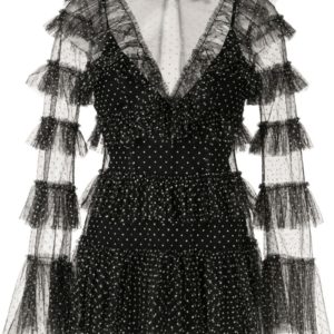 Alice McCall Polka-Dot Tiered Dress
