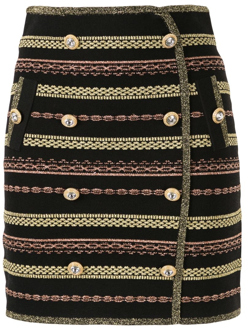 Alice McCall Stripe Mini Skirt