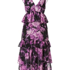 Alice McCall Floral Print Ruffled Dress