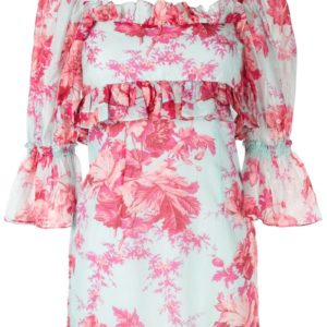 Alice McCall Ruffle Trim Mini Dress