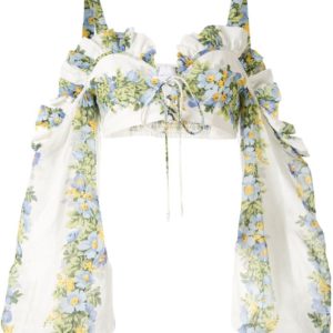 Alice McCall Conjured Dreams Cold-Shoulder Top