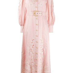 Zimmermann Lace Insert Shirt Dress