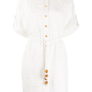 Zimmermann Laser Cut Dress