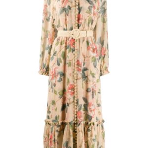 Zimmermann Floral Midi Dress