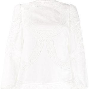 Zimmermann Lace Panel Blouse