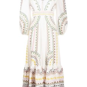 Zimmermann Peggy Embroidered Dress