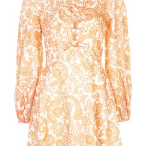 Zimmermann Peggy Short Dress