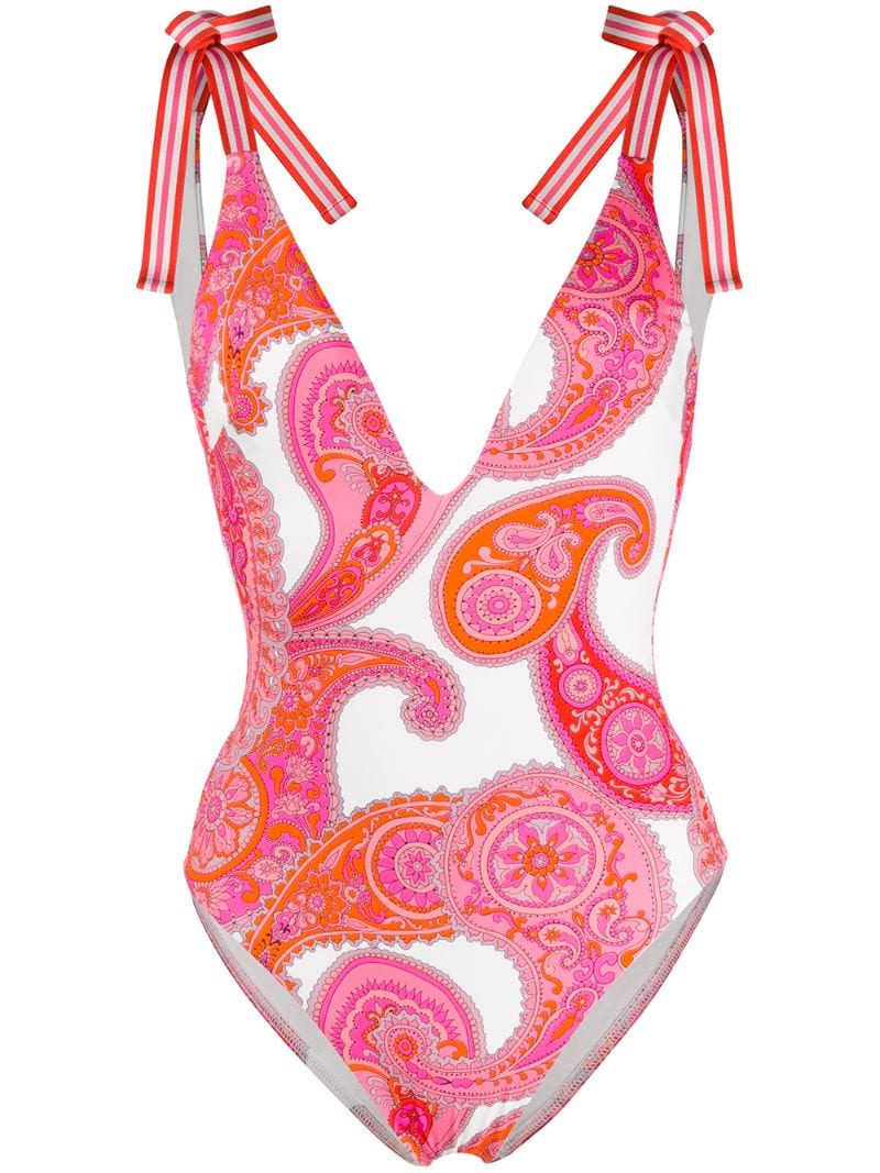 Zimmermann Peggy Paisley Print Swimsuit