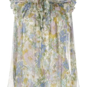 Zimmermann Floral Print Blouse