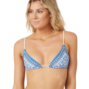 Rusty Morocco Triangle Top Amaro Blue