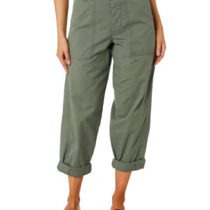Rusty Womens Thieves Chino Pant Army Army