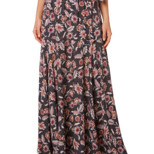The Hidden Way Dazed Maxi Skirt Away Tropical