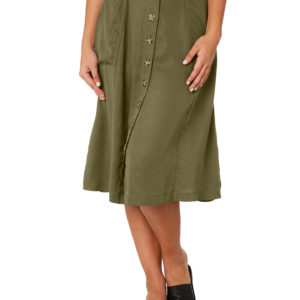 Rhythm Valencia Skirt Basil Basil