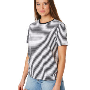 Swell Jesse Stripe Tee Black White