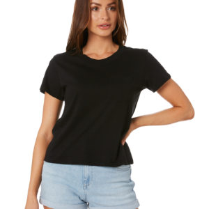 As Colour Square Pocket Tee Black