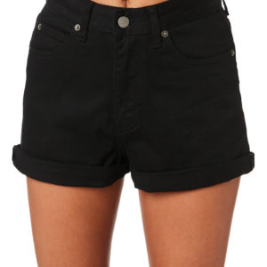 Dr Denim Womens Jenn Denim Short Black